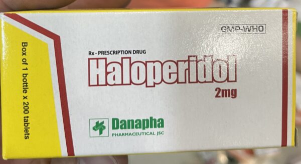 Haloperidol 2Mg H/200 viên Điều Trị Các Chứng Rối Loạn Tâm Thần