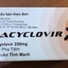 Acyclovir 250 mg Bột pha tiêm H/10 lọ