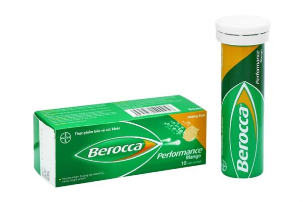 Berocca Performance Mango tuýp 10 viên