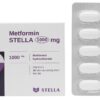 Metformin stella 1000mg hộp 60 viên