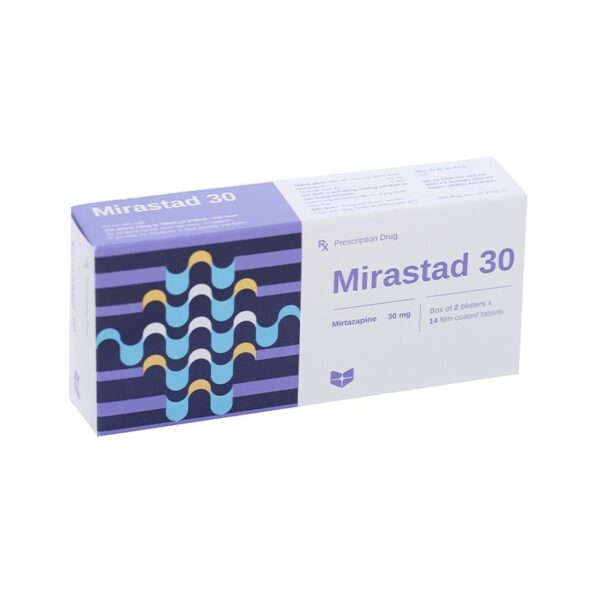 Mirastad 30mg H/28 viên ( chống trâm cảm)