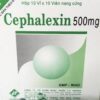 Cephalexin 500mg Vidipha H/100 viên