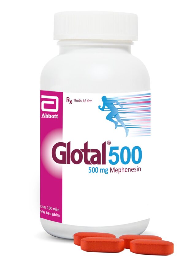 GLOTAL 500 MG Chai 100 viên