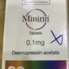 Minirin 0.1mg Lọ /30 viên (trị đái tháo nhạt, tiểu đêm)