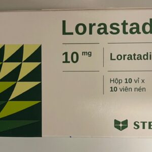 LORASTAD 10MG STADA H/100viên (Loratadin 10 mg)