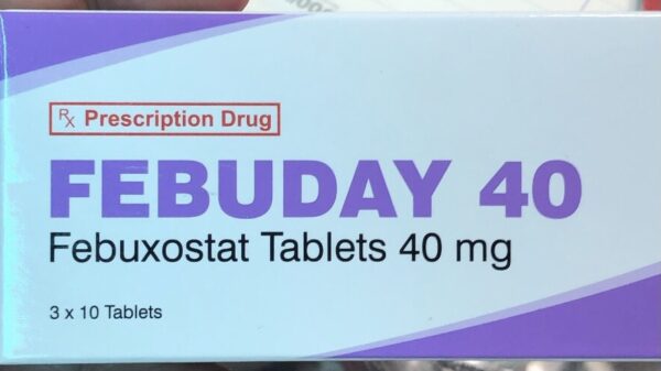 Febuday 40mg H30 viên
