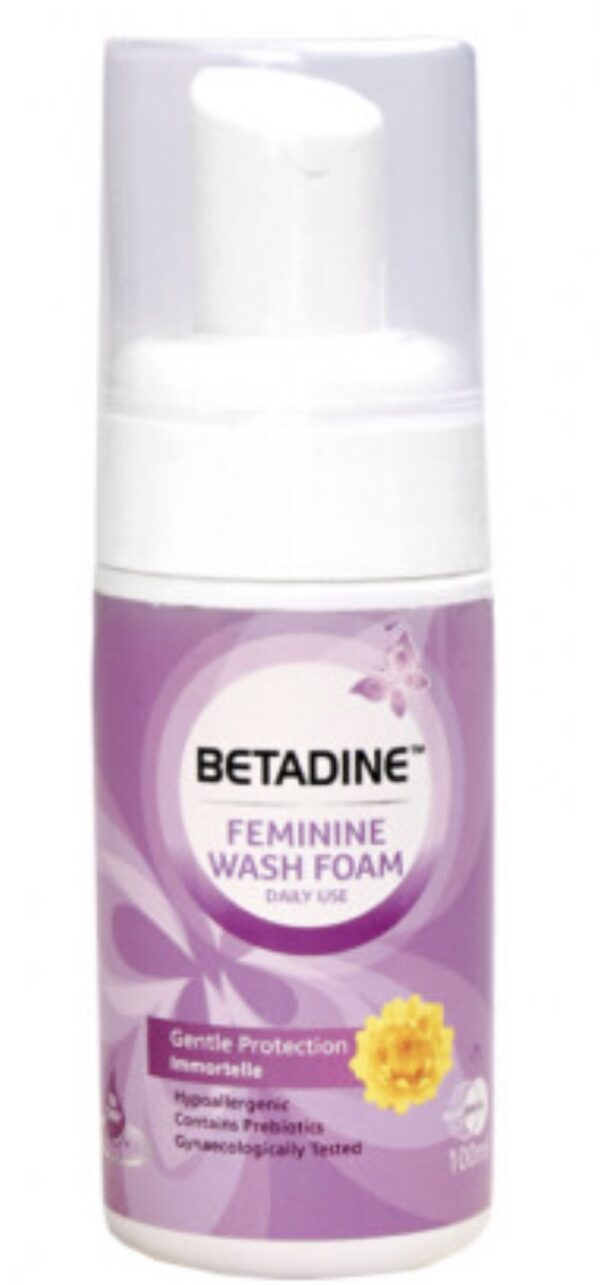 Betadine FW FOAM Gentle Protection (100ml) Bọt vệ sinh phụ nữ