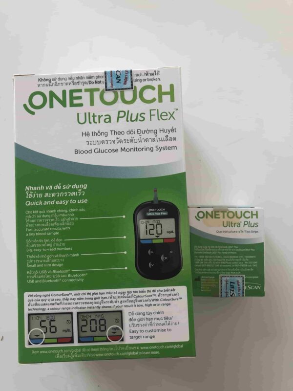 MÁY ĐO ĐƯỜNG HUYẾT ONETOUCH ULTRA PLUS FLEX