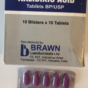 Nalidixic 500mg H/100 viên ( Ấn Độ)