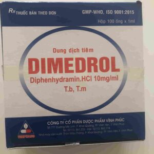 Dimedrol 10mg/1ml H/100 ống 1 ml