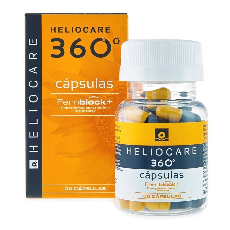 Heliocare 360° H/ 30 Viên /vàng đen ( Viên Uống Chống Nắng)