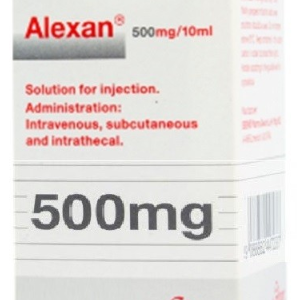 ALEXAN INJ 500MG/ 10ML H/1 lọ