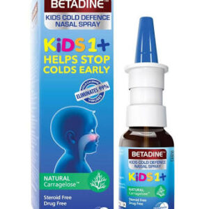 Betadine Kids Cold Nasal Spray (Chai 20ml) Xịt mũi trẻ em