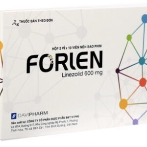 Forlen ( Linezolid 600mg) H/20 viên