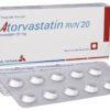 Atorvastatin RVN 20 mg H/30 viên