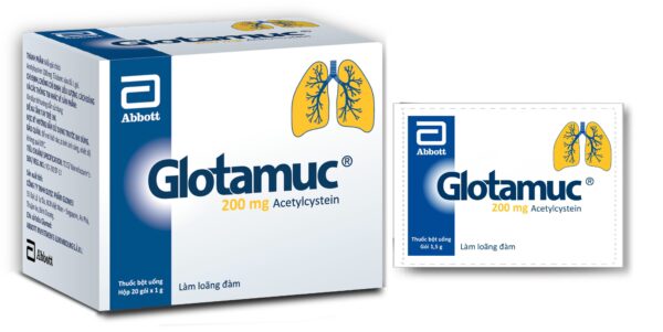 Glotamuc 200 mg H/20 gói