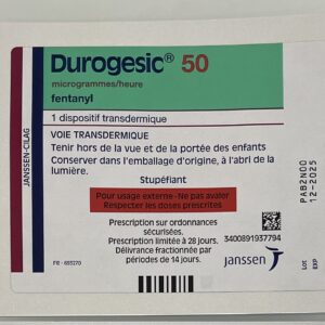 Durogesic 50 µg/h Miếng dán H/5 miếng