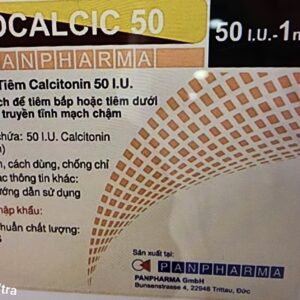 Rocalcic 50 IU H/5 ống 1ml (Calcitonin 50iu)