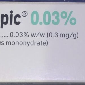 Protopic 0.03% 10g ( trị chàm)