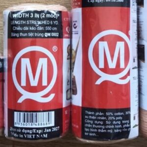 ￼Băng thun 2 móc Quang Mậu ( Băng thun nhỏ) H/12 cuộn)