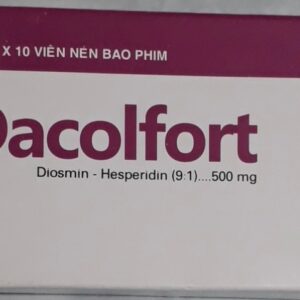 Dacolfort H/30 viên (trợ tĩnh mạch và bảo vệ mạch máu)