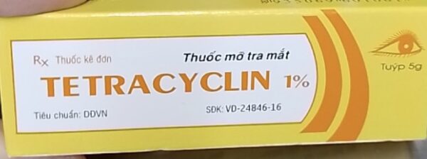 Tetracyclin 1%H/1 type 5 g Quảng Bình lốc/10 type
