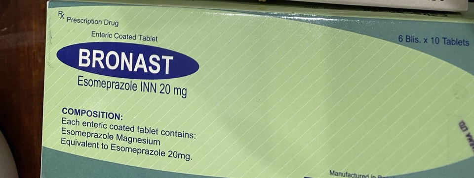 Bronast 20mg H/60 viên
