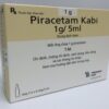 Piracetam Kabi 1g/5 ml H/12  lọ 5ml