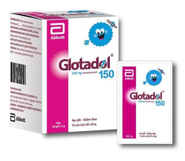 Glotadol 150 mg H/20 gói