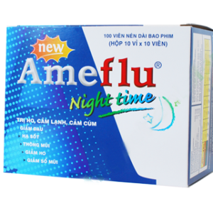 AMEFLU BAN ĐÊM H/100 viên