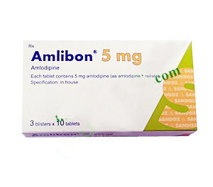 AMLIBON 5MG Amlodipine