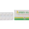 Thuốc Aspirin 81mg H/100 viên - Phòng ngừa thứ phát sau nhồi máu cơ tim