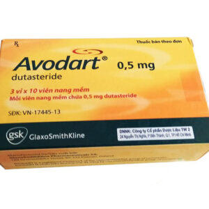 AVODART CAP 0.5MG H/30 viên