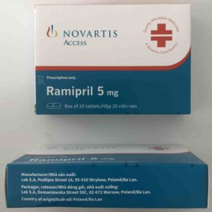Ramipril 5mg Novartis H/20 viên