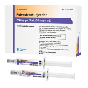 Fulvestrant Ebewe Inj 250mg/5ml H/2 bơm tiêm hiệu quả trong ung thư vú