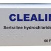 Clealine 50mg H/60 viên  (Thuốc trị trầm cảm)