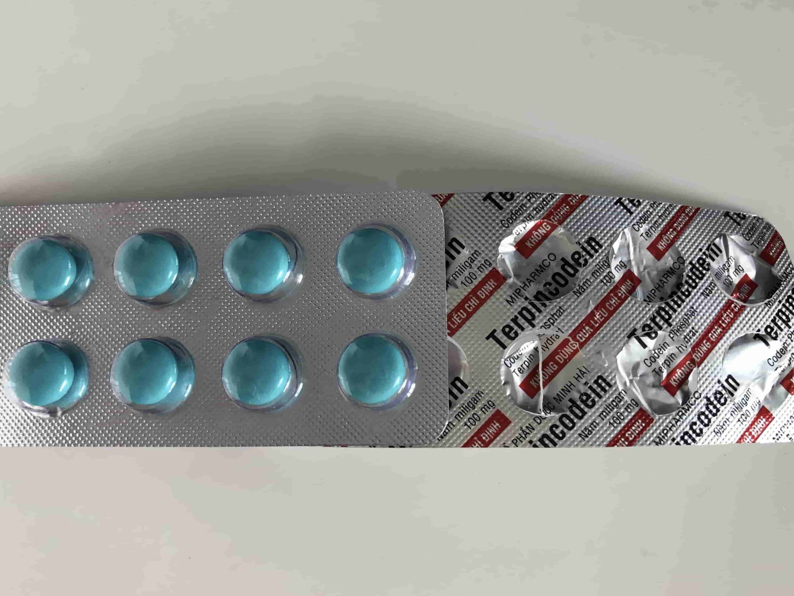 TERPINCODEIN 100mg H/100 viên