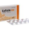 Cefixime 200 mg hộp 20 viên