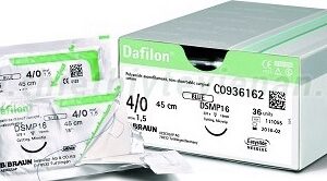 CHỈ PHẪU THUẬT B.BRAUN DAFILON SỐ 4/0 H/36 tép