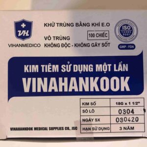 KIM TIÊM 18G H/100 CÂY (đầu kim rút thuốc)