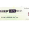BETALOC 50MG H/60 VIÊN
