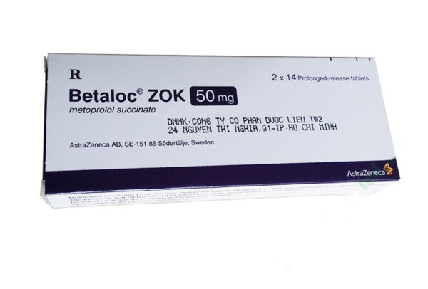 BETALOC ZOK 50MG H/28 viên