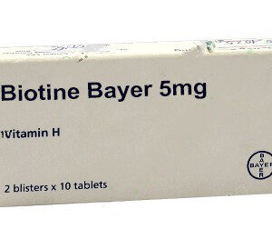 Thuốc BIOTINE 5MG điều trị chứng viêm da H20 viên