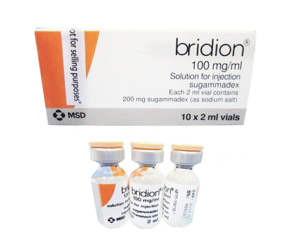 BRIDION 100MG/ML 2ML H/10 Lọ