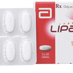 Lipanthyl Supra 160mg H/30 viên (thuốc điều trị tăng mỡ máu)