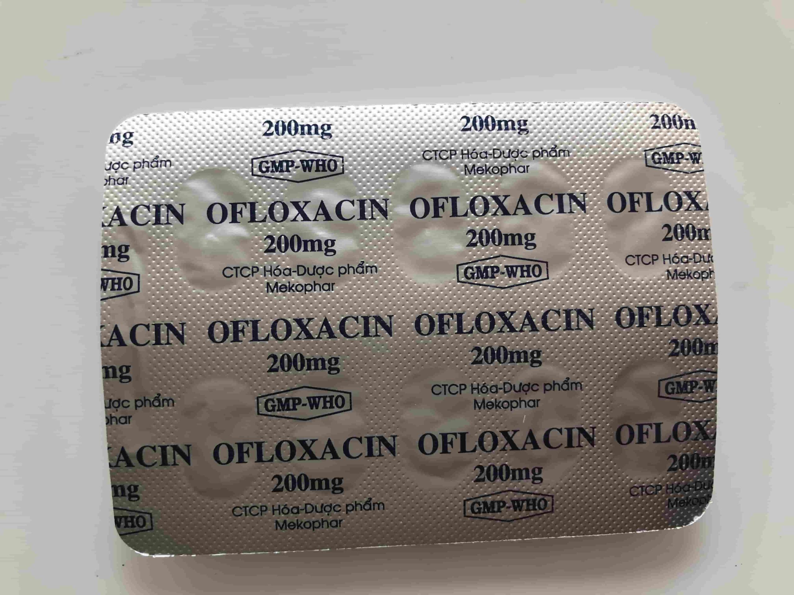 Ofloxacin 200mg Mekopharm H/100 v