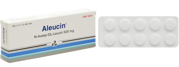 Aleucin 500mg H/30 viên (trị chóng mặt)