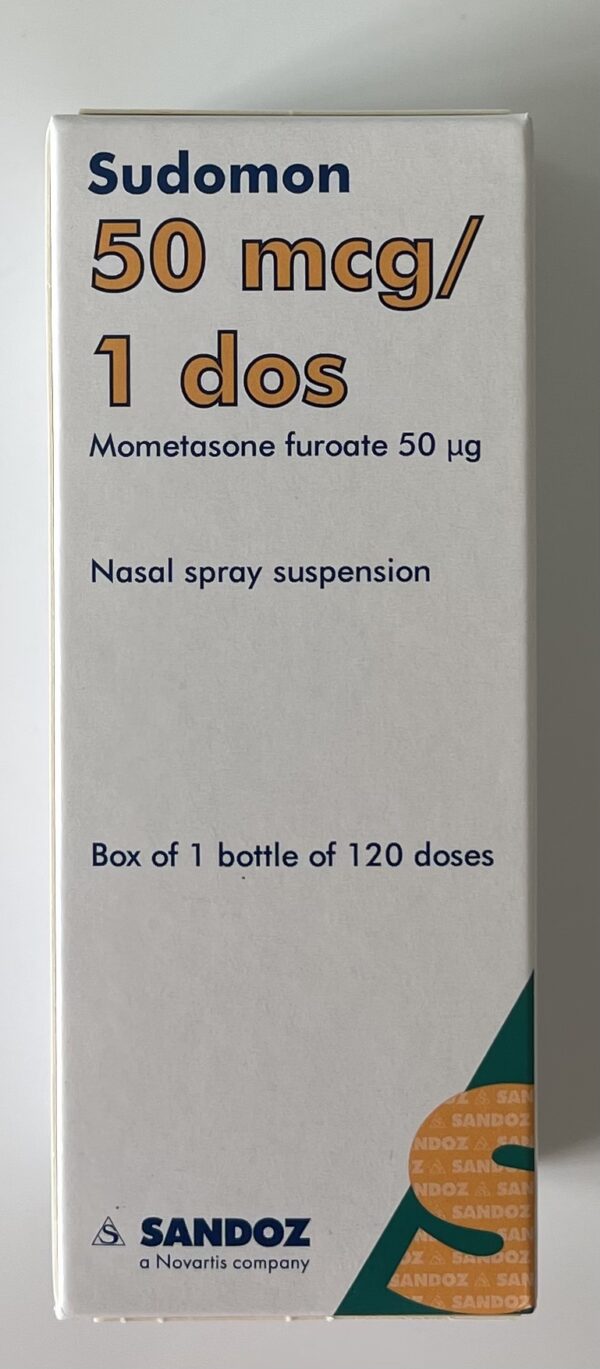 Sudomon Spray Nasal 50Mcg H/1 lọ 120 liều xịt