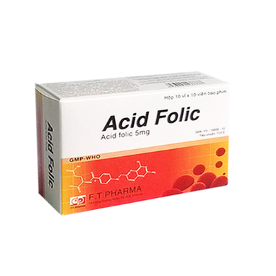 ACID FOLIC 5MG H/30 viên