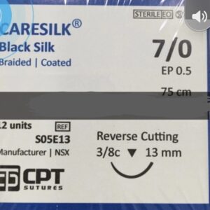 Chỉ Caresilk (Silk) số 7/0 H/1tép